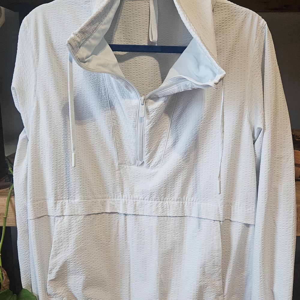 Mint Lululemon Quarter-Zip Pullover